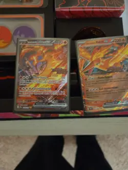 Pokemon TCG Team Rockets Moltres EX Destined Rivals Card 229/182 SIR Stamped - Image 1