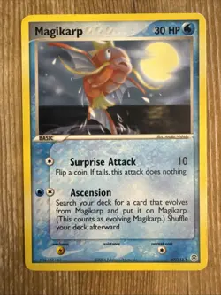 Magikarp - 67/112 EX FireRed & LeafGreen Set - Pokemon Card DMG ERROR MISPRINT 2 - Image 1