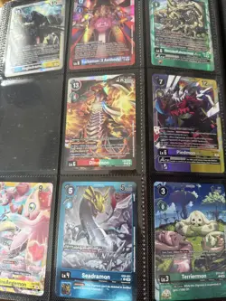 Digimon CCG TCG Card Lot With Base Rarity And Alternative Art Cards - Image 2