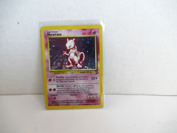 Pokemon Mewtwo Holo Rare Base Set 2 10/130 2000 English TCG Card - Image 1