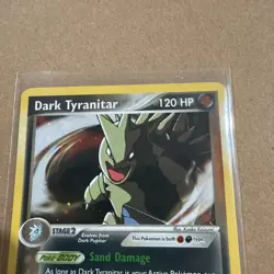 Dark Tyranitar 20/109 EX Team Rocket Returns Holo Rare Pokemon Card - Image 2
