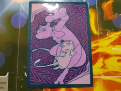 Unified Minds Mewtwo & Mew ETB Individual Card Sleeve 2019 Pokemon Authentic - Image 1
