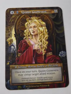 Queen Guinevere Non-Foil Unique Sorcery Arthurian Legends AL TCG Trading Card - Image 1