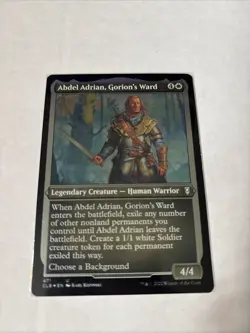 Abdel Adrian, Gorion's Ward (Foil Etched) Commander Legends: Battle for Baldur's - Image 1