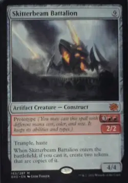 Skitterbeam Battalion - The Brothers' War: #165, Magic: The Gathering Lp C288 - Image 1