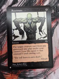 Reanimate Tempest Regular MTG Magic the Gathering Mystery Booster List - Image 1