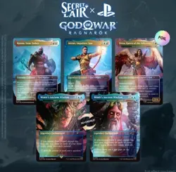 [PRE ORDER] MTG God Of War : Norse [Secret Lair] ✨FOIL✨ Sealed Pack - Image 1