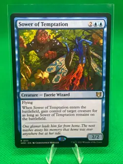 MTG - SOWER OF TEMPTATION - Wilds of Eldraine Com (R) - Image 1