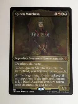 MTG - Queen Marchesa - CMR - M - Foil Etched - 531 - Image 1
