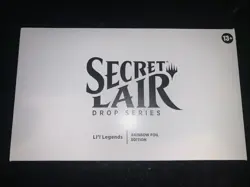 MTG Rainbow Foil Edition Secret Lair Drop Series Li'l Legends MINT SEALED - Image 2