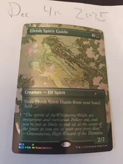 Elvish Spirit Guide (Borderless) Secret Lair Drop Foil MTG NM/M - Image 1