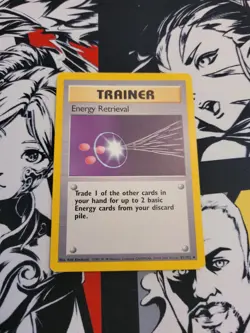 Shadowless Energy Retrieval - 81/102 - Uncommon Base Set Pokemon TCG - MP - Image 1