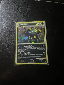 Pokemon - CRACKED ICE HOLO - Umbreon 10/90 Undaunted - Image 1