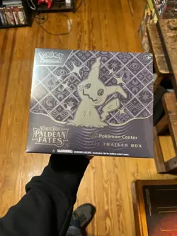 Paldean Fates Pokemon Center Elite Trainer Box - Factory Sealed - Image 1