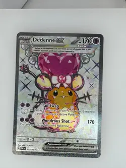2023 Pokemon Paldea Evolved Dedenne ex 239/193 NM - Image 1