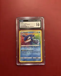 Pokemon Kyogre 021/072 Shining Fates Amazing Rare CGC 10 2021 Pokemon TCG - Image 1