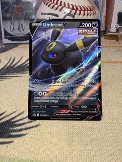 Pokemon Umbreon V SWSH203 Sword & Shield Black Star Promo Holo - Image 1
