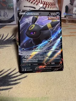 Pokemon Umbreon V SWSH203 Sword & Shield Black Star Promo Holo - Image 3