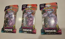 Pokemon TCG Sun and Moon Unified Minds Booster Packs 820650805684 - Image 1
