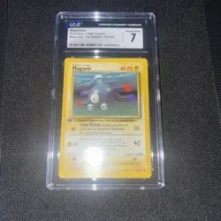 Pokemon 1st Edition Base French Magneti (Magnemite) French 53/102 MINT Wizards - Image 1