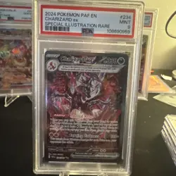 Charizard ex 234/091 SV: Paldean Fates Holo Pokemon Psa 9 Slab - Image 1