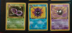 POKEMON SET FOSSIL 1ST EDITION COMMON AND UNCOMMON KABUTO ENG NEAR MINT NO HOLO - Image 2