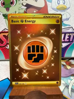 Fighting Energy 258/198 Gold - Scarlet & Violet - Pokemon TCG - SHIPS FAST - Image 1