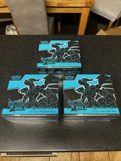 Pokemon Center Black Bolt (x3) & White Flare (x3) Elite Trainer Box ETB - Image 2