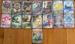 Lot of 15 Rare Pokemon illustration rares! $110 value! All NM - Image 1