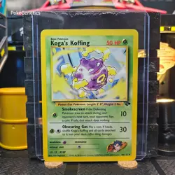 Koga's Koffing Gym Challenge Pokemon TCG 48/132 Unlimited Uncommon - Image 1