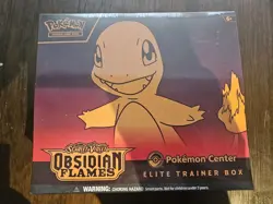 Pokemon TCG S&V Obsidian Flames POKEMON CENTER Elite Trainer Box ETB NEW/Sealed - Image 1