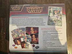 Pokemon TCG S&V Obsidian Flames POKEMON CENTER Elite Trainer Box ETB NEW/Sealed - Image 4