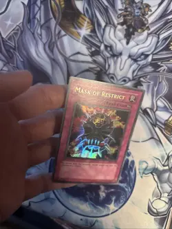 (He) Yugioh! Mask of Restrict LON-018 - Ultra Rare 1st MP/LP - Image 5