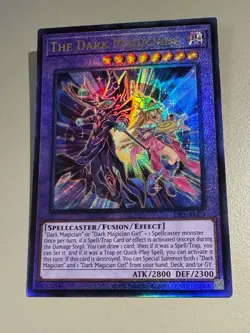 Yugioh Asian English ES01-AE021 The Dark Magicians Ultimate rare Near Mint - Image 3