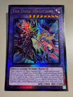 Yugioh Asian English ES01-AE021 The Dark Magicians Ultimate rare Near Mint - Image 5
