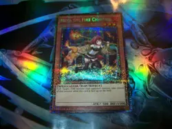Hiita the Fire Charmer 1st Edition Starlight Rare CH02-EN002 Yu-Gi-Oh! - Image 1
