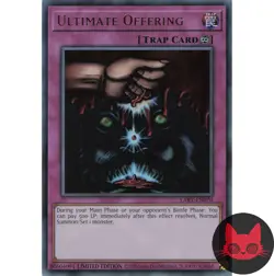 Yugioh Ultimate Offering LART-EN070 Ultra Rare Limited Edition NM - Image 1