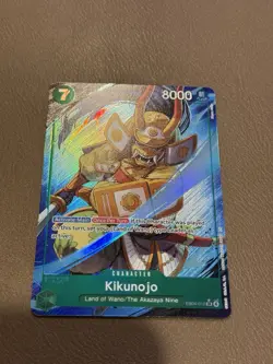 Kikunojo Alternate Alt Art SR EB04-012 One Piece TCG English OP14 Azure Seven - Image 1