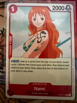 One Piece Romance Dawn Nami OP01-016 English NM - Image 1