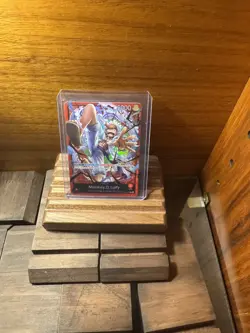 Monkey.D.Luffy ST21-001 - One Piece TCG Starter Deck EX: Gear 5 Foil NM Leader - Image 1