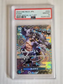 One Piece Kaido SP OP04-044 Japanese PSA 10 - Image 1