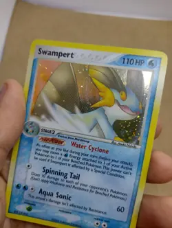 Pokemon Card Swampert EX Emerald Holo Rare 11/106 Excellent - Near Mint - Image 3