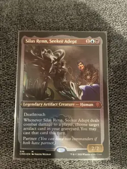 Silas Renn, Seeker Adept (Foil Etched) Commander Legends Foil - Image 1