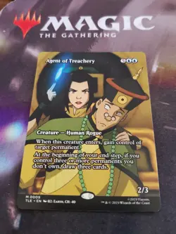 Mtg. Agent of Treachery. Borderless. Avatar: The Last Airbender. Pack Fresh - Image 1