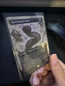 Rottenmouth Viper (Borderless) [Bloomburrow] Magic MTG 0290 NM-M - Image 2