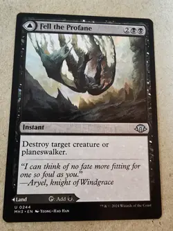 Fell the Profane - #244 Regular - Modern Horizons 3 - Mtg - Image 1