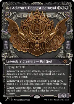 MTG Foil - Aclazotz, Deepest Betrayal (Showcase) - 316 / NM / English - Image 1