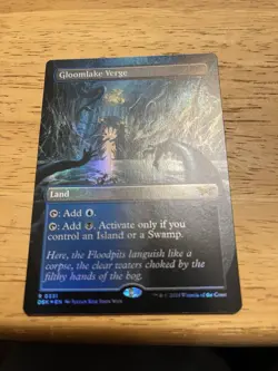 Gloomlake Verge (Borderless) Duskmourn: House of Horror Foil - Image 1