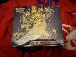 Pokemon TCG Scarlet & Violet Surging Sparks Elite Trainer Box Factory Sealed - Image 1