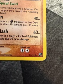 Pokemon TCG Poliwrath 11/115 Unseen Forces Holo Pokemon Card LP - Image 5